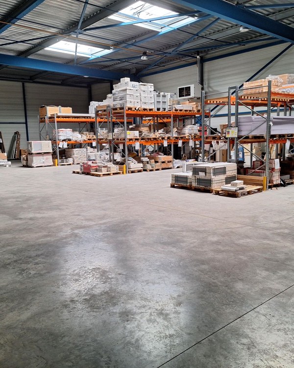 Notre entrepôt de stockage des matériaux